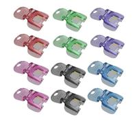 Rrlihjgu Apribottiglie manuale per birra, 12 pezzi colorato apribottiglie per birra, protezione per mani, multifunzione, impermeabile, strumento per chiusura lampo per bottiglia per casa,