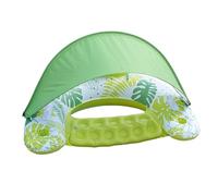 Rrlihjgu Boe da piscina per adulti, boe gonfiabili per piscina con tetto - boa sicura per cortile posteriore spiaggia lago fiume vacanze nuoto all'aperto estate