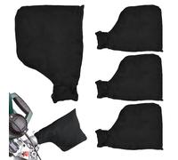 Rrlihjgu Borsa per la polvere per a linguetta - Borsa da polvere per macchina da taglio - Collettore nero accessorio regolabile per macchina da taglio, levigatrice, lucidatrice e lavorazione del