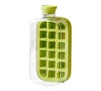 Rrlihjgu Bottiglia di stampo per ghiaccio, bottiglia per vassoio di ghiaccio | 800 ml per la produzione di ghiaccio | 2 in 1 Strumenti di produzione di bevande ghiacciate per cocktail, vino, accessori