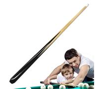 Rrlihjgu Canna da biliardo per tavolo da gioco, coda compatta per lucidatura manuale per spazi ridotti, accessorio da biliardo corto, 51 cm, strumento giocoso per ragazzi e ragazze, tempo libero