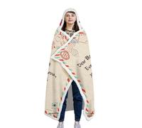Rrlihjgu Coperta per la Festa della Mamma - Coperta Compleanno Mamma Calda | in Flanella Morbida e Calda con Cappuccio Design a Bustone Lavabile in Lavatrice per Donna Decorazione per Casa