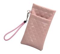 Rrlihjgu Custodia per occhiali, organizer portatile per occhiali da sole, custodia protettiva sottile per viaggi di casa, auto, esterni, bambini, amici e famiglia, Rosa, Consulte la descripción