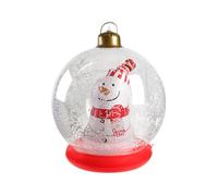 Rrlihjgu Decorazioni Gonfiabili Natalizie Decorazione Esterna di Natale 60 cm Pupazzo di neve Ornamento Impermeabile per Prato Tetto Piscina Inverno