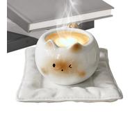 Rrlihjgu di gatto di gatto 210ml di tè di caffè siamese per l'irrigazione delle donne simpatiche bicchieri d'acqua forniture per il consumo di alcol