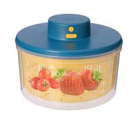 Rrlihjgu Disidratatore centrifuga per insalata per frutta e verdura, essiccatore per verdure da cucina e insalata, centrifuga per insalata efficienti con capacità di 3 l, miscelatore elettrico,