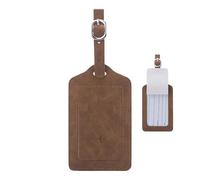 Rrlihjgu Etichette per bagagli - Portaetichette da viaggio per compagnie aeree, accessorio pratico con foro e cordino per viaggi