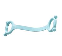 Rrlihjgu Fasce elastiche per esercizi - fasce di resistenza a forma di 8 - elastica per allenamento per schiena, per yoga, riabilitazione e delle spalle, braccia e
