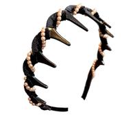 Rrlihjgu Fasce per capelli | fasce frontali grandi per testa, per donne, accessorio antiscivolo, stile vintage, per sport, viaggi, scuola, festa quotidiana