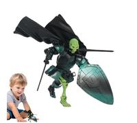 Rrlihjgu Figura di azione dello scheletro, figura scheletrica articolata | Action Figure di design Fresco multiartico - Modello di figure per decorazioni domestiche, decorazione scrivania