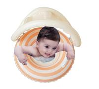 Rrlihjgu Galleggiante per bambini con ombrellone - Rifugio gonfiabile per il nuoto dei bambini | Galleggiante ciuccio con protezione solare per giochi acquatici sulla spiaggia del lago piscina e le