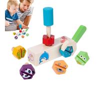 Rrlihjgu Giocattoli a Vite per Tutti-Piccoli, Giocattoli educativi per l'apprendimento precoce - Gioco da Tavolo e bulloni Giocattolo Abbinato ai Colori | Divertenti Giochi di