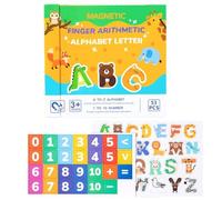 Rrlihjgu Giocattoli di apprendimento dei numeri, di conteggio per con carte illustrate - Gioco educativo con blocco lettere per scuola materna compleanno ragazzo