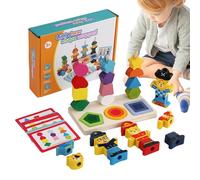 Rrlihjgu Giocattoli Di Classificazione Dei Colori Per Bambini Da 3 A 5 Anni,Sorter Di Forme Per Bambini Piccoli - Sorter di forme per bambini piccoli a forma di orso, giocattoli impilabili