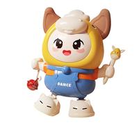 Rrlihjgu Giocattoli musicali con suono,Giocattoli elettrici per camminare - Giocattoli elettrici Ballando - Giocattolo con musica leggera e sonora per l'istruzione precoce per