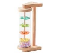 Rrlihjgu Giocattolo per bambini, bastone di pioggia, strumento musicale per tutti, giocattolo educativo musicale in stick di pioggia per 0-3 anni, per la scuola materna, la casa e