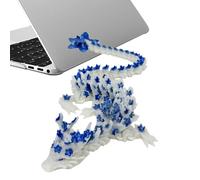 Rrlihjgu Giocattolo snodato Dragon Fidget, Statua di drago flessibile stampata in tre dimensioni | Scultura di draghi con stampa tridimensionale flessibile che nella notte - Giocattoli drago a