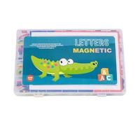 Rrlihjgu Kit di lettere magnetiche, alfabeto magnetico per alfabeti maiuscoli e minuscoli per l'educazione precoce per l'ortografia, gioco interattivo di classe prescolare per le scuole