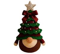 Rrlihjgu Kit di uncinetto di Natale per principianti | Kit principiante Festino di Natale per la casa | Cofanetto Lana Apprendimento Artigianato Casa Adulti Adolescenti Stagione delle Feste