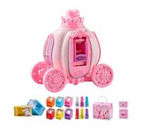 Rrlihjgu Kit per unghie per bambini, giochi d'imitazione, set per manicure per compleanni, viaggi, giochi a casa, aula, salone ed eventi