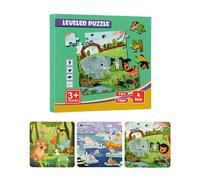 Rrlihjgu Libro di puzzle magnetico, Libro di puzzle magnetico per,Giocattolo di puzzle cerebrale interattivo | Giocattoli di puzzle di apprendimento educativo per gli oltre 3 anni, Libro di puzzle