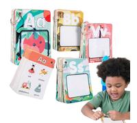 Rrlihjgu Libro per dipingere con acqua, carte educative per l' e le lettere per l'apprendimento, libro da disegno 'acqua, per auto, feste, compleanni, casa, scuola e asilo