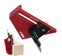 Rrlihjgu Localizzatore Centro | Strumento di Marcatura con Offset Centrale,Scribe Compatto In Lega Di Alluminio Di Precisione Adatto A Spessore <58mm Per Foratura Di Modelli, Telaio E Coperture