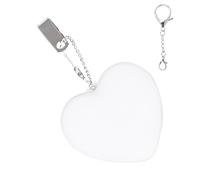 Rrlihjgu Luce da borsetta - Lampada LED touch sensing, a forma di cuore, ricaricabile, da borsa, per donne, serate, eventi, serate, viaggi, decorazione quotidiana