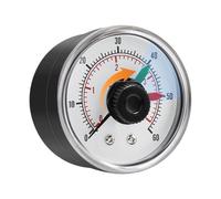 Rrlihjgu Manometro di pressione per piscina | Indicatore di filtro pulito - Tester impermeabile 60 Psi preciso per misurazione olio acqua Spa acquario
