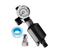 Rrlihjgu Manometro filtro a sabbia - separatore di umidità per compressore, manometro filtro multifunzione per garage, auto, esterno, mobili, viaggi, officina