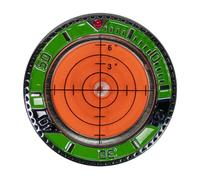 Rrlihjgu Marcatore di Palla da Golf, indicatore di Palla da Golf, Aiuta a Leggere i marcatori a Doppia Faccia | alla Lettura per Una misurazione del Verde su Un Campo da Golf e