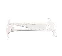 Rrlihjgu Misuratore Di Usura Della Catena Per Biciclette - Indicatore Di Usura Per Manutenzione | Accessorio Per La Manutenzione Della Bicicletta - Regalo Per Appassionati, Laboratori, Uomini E Donne