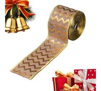 Rrlihjgu Nastro di Natale | Nastro Decorativo per corone ghirlande di casa - Preferiti Compleanno Matrimonio Festa per progetti creativi Corona Arte Floreale