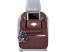 Rrlihjgu Organizzatore per panca posteriore per auto, protezione sedile posteriore anti-attività per con tasche di stoccaggio, organizer per riporre bottiglie d'acqua, bicchieri, fazzoletti