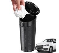 Rrlihjgu Pattumiera per auto, bidoni della spazzatura per auto portatile | Contenitore per immondizia per auto, pattumiera impermeabile per veicoli, organizzatori e stoccaggio versatili per auto e