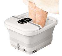 Rrlihjgu Pediluvio Riscaldato,Vasca Pieghevole Riscaldata con Massaggio per Piedi | Multifunzionale Per Pediluvio Elettrico Per Anziani E Adulti