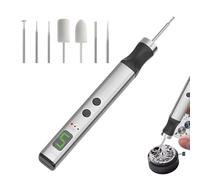 Rrlihjgu Penna per incisione, ricaricabile tramite USB, velocità regolabile per incisione, per elettronica, legno, pietra, metallo, vetro, ceramica, artigianato, uomini e donne