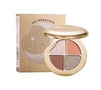 Rrlihjgu per il trucco delle degli occhi - Palette di ombretti 4 in 1 | Cosmetici di lunga durata blush e illuminante per la pelle delle donne di tutte le età pratica di viaggio
