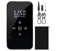 Rrlihjgu Pompa Ad Aria per Pneumatici | Compressore d'aria per Bici Touch Screen,Inflatore di pneumatici elettrico Ricaricabile Automobili per bicicletta, Moto, Camion, All Terreno