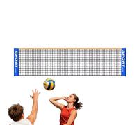 Rrlihjgu Rete Di Badminton Portatile - Rete di Nylon Pieghevole | Maglia Torneo Allenamento Concorso Accessorio Esterno Gioco Giardino Spiaggia Interna