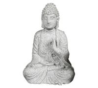 Rrlihjgu Statue di Buddha per la decorazione domestica,Statue di Buddha | Scultura di Buddha Cinese Decorazione Zen Ornamento Seduto | Statua di Buddha in Pietra Arenaria Blu, Artigianato