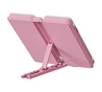 Rrlihjgu Supporto per libri da scrivania, astuccio per matite con supporto integrato per la lettura, tasca multifunzione per matite, penne, astucci, quaderni, libri di testo per bambini e ragazze
