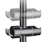 Rrlihjgu Supporto per soffione doccia - Barra scorrevole con gancio per fissaggio doccetta | Supporto per doccia con rotazione a 360 gradi per il bagno che cambia pubblico senior palestra hotel