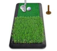Rrlihjgu Tappetino da golf artificiale, pratico da golf che colpisce il tappeto - 7.87x19.29 pollici Sistemi - TRAPALIT Swing E Chipping Post Pad TRAPING TRAPING Turf per Indoor
