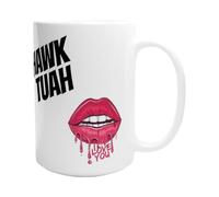 Rrlihjgu Tazza da caffè novità, tazze divertenti per gli uomini | Tazza in ceramica per sputare su quella cosa | Tazza da caffè in ceramica da 11 oz per campeggio e tazza da tè decorativa per