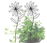 Rrlihjgu Trellis per arrampicarsi Piante da Appartamento, Pianta Traliccio per vasi - Garden Vine Climbing Rack | Set di 2 ripiani Climatore Pianta d'Interno a Forma di Fiori, Scommessa