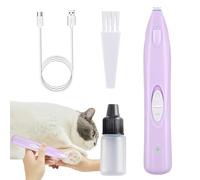 Rrlihjgu Trimmer elettrico per cani - Tagliapasta impermeabile di precisione,Dispositivo ricaricabile silenzioso per peli orecchie viso glutei occhi casa gatto
