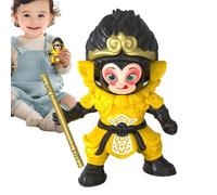 Rrlihjgu Tuta Realistica - Decorazione Cambiante Del Viso | Decorazione Realistica Di Scimmia per Una Divertente Esposizione Alla Scrivania Dei Bambini, Scaffale per Libri E Armadio