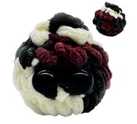 Rrlihjgu Uncinetto di supporto emotivo, compagni di supporto all'uncinetto, bambola uncinetto, Ornamento sensoriale di lusso di lusso per Sala Studio Camera da letto Hotel College Dorm