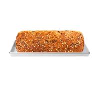 Rrlihjgu Vassoio di servizio rettangolare, teglia da forno - Vassoio di servizio alimentare in lega di alluminio | BakeKare cucina Candy Foglio per la casa per la casa, il caffè,